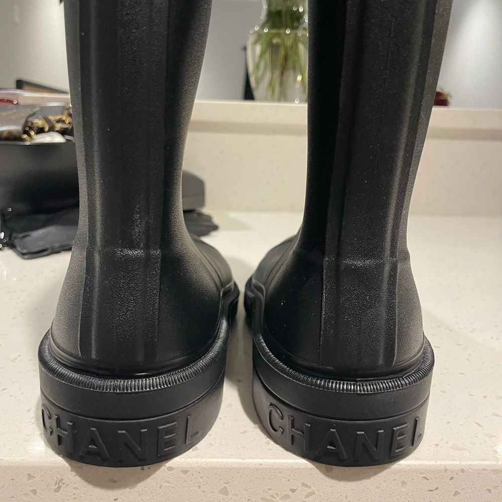 CC RAIN BOOTS SIZE 39 BRAND NEW NEVER WORN - Picture 3 of 4